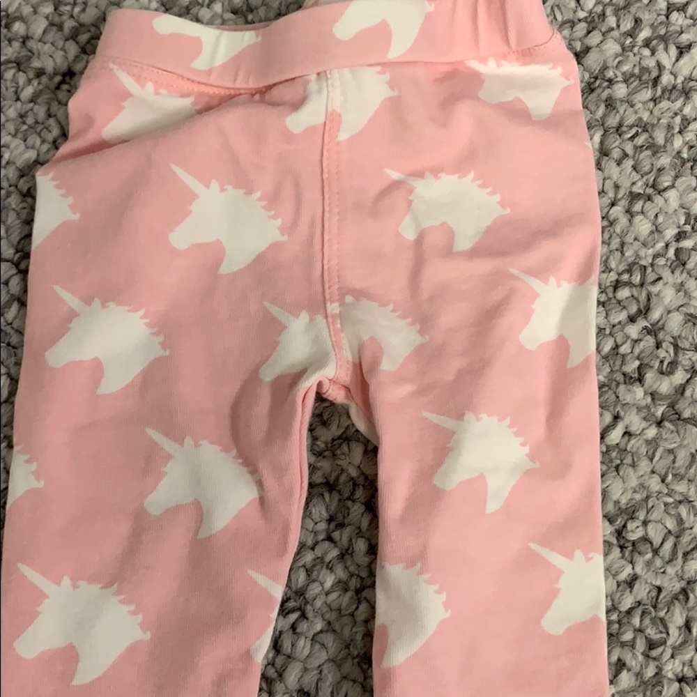 Baby girl unicorn pants